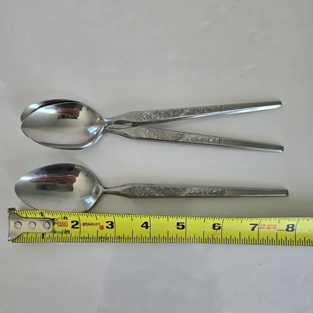 Stanley Roberts Winthrop Soup Spoons Set of 3 WM Dalton Japan Stainless Steel